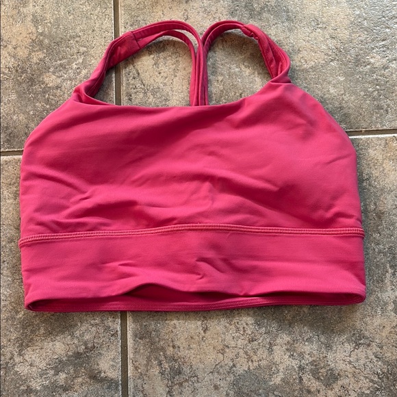 Women's Pink Sports Bra - Picture 1 of 2